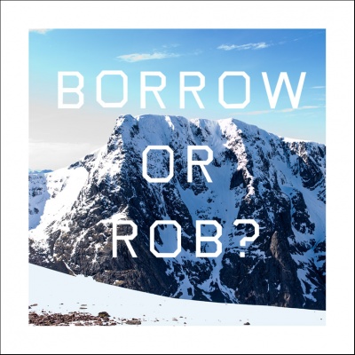 Borrow or Rob giclee print by Mark Perronet